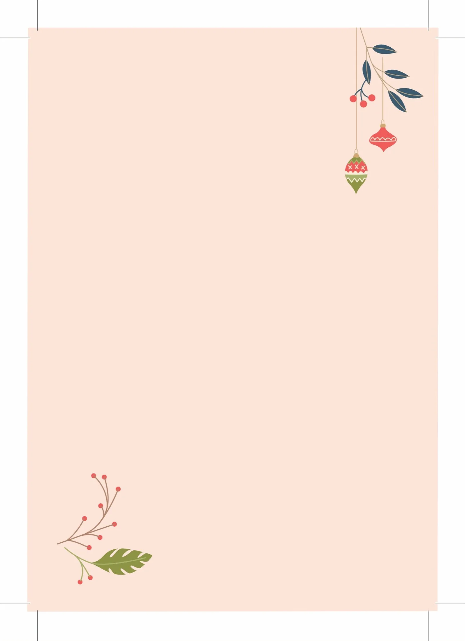 Holiday Card Design, concept product design, view 2