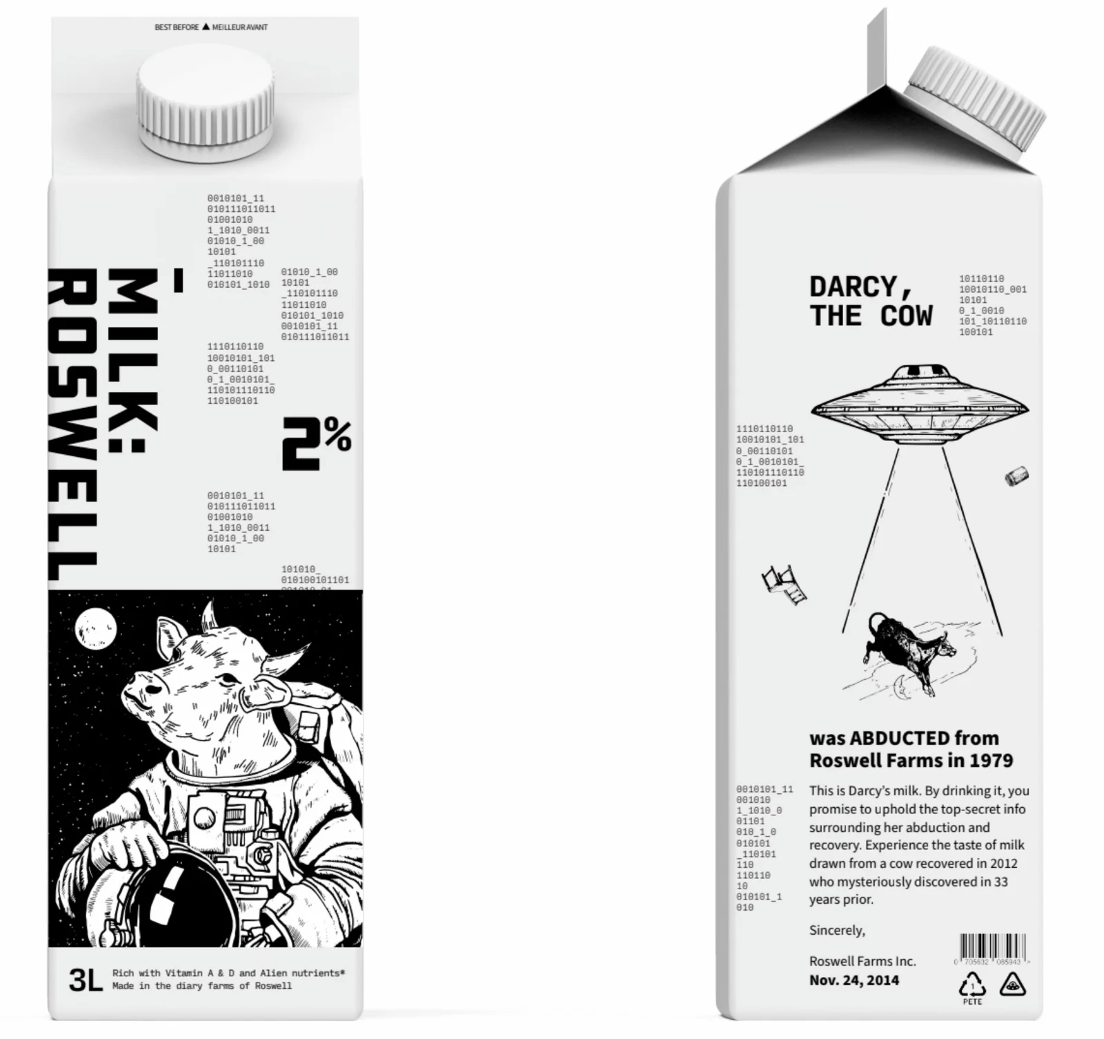 Milk: Roswell — Concept Product Design