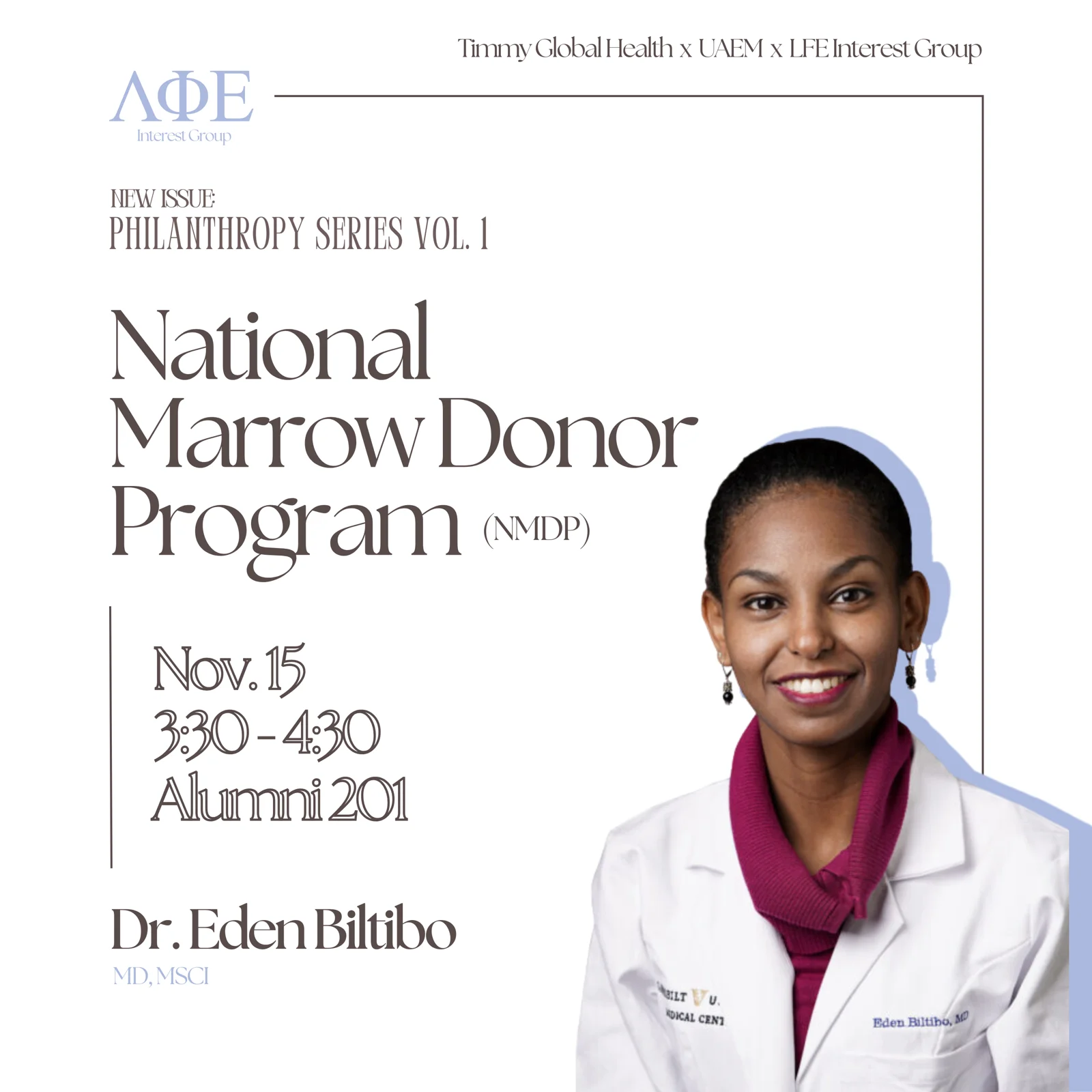 NMDP x LFE Philanthropy Event